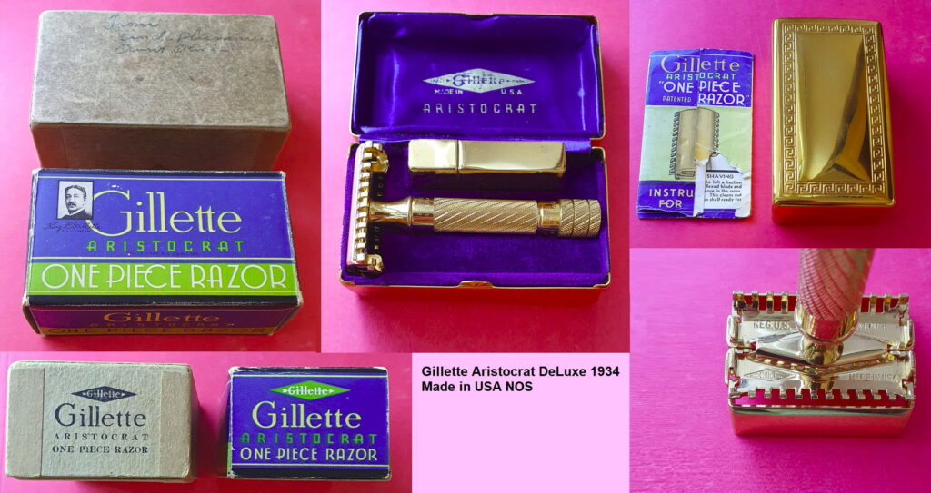 Gillette Aristocrat DeLuxe 1934