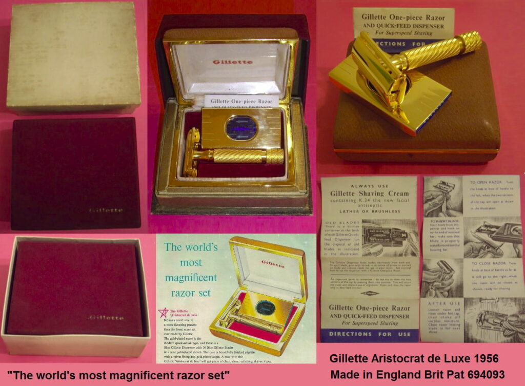 Gillette Aristocrat DeLuxe 1956