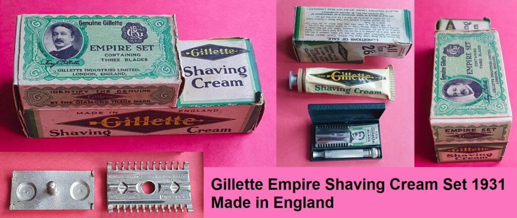Gillette Goodwill Empire Set 1931