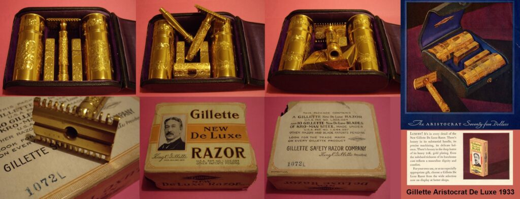 Gillette New Aristocrat DeLuxe 1933