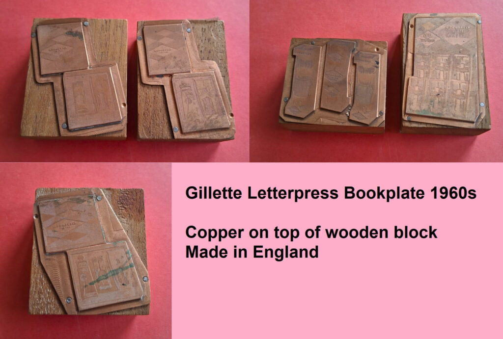 Gillette Letterpress 1960s