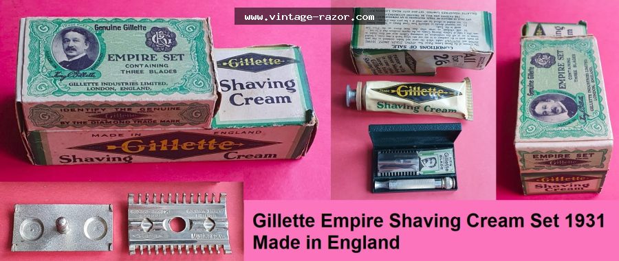 Gillette Goodwill Empire Set 1931