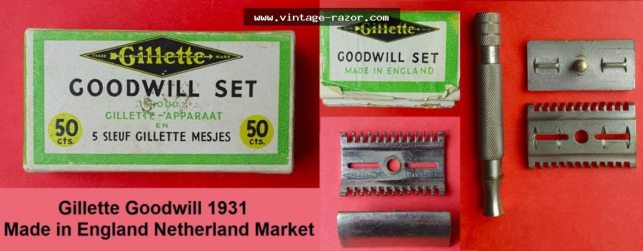 Gillette Goodwill 1931