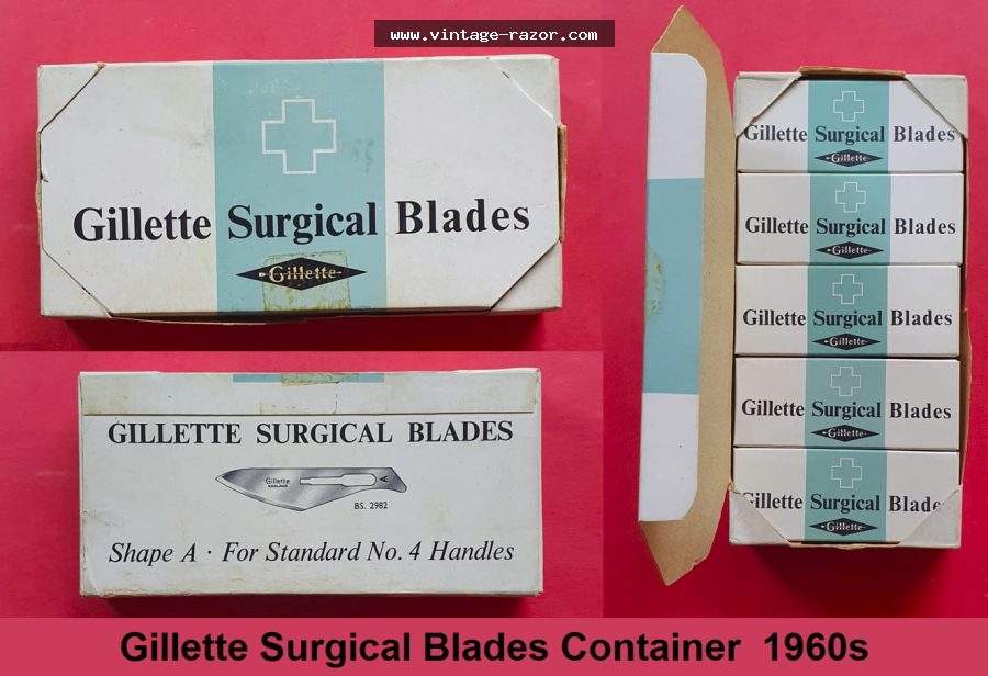 Gillette Surgical Blade 1960s