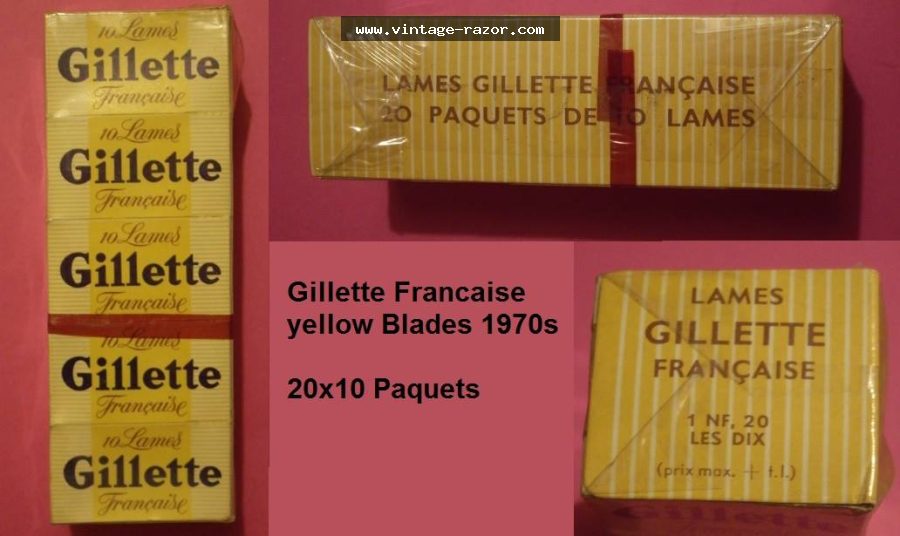 Gillette Francaise 1970s