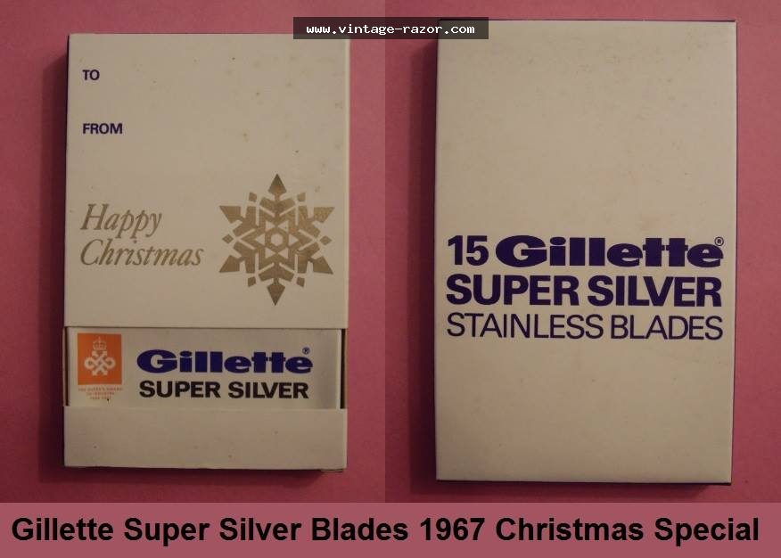 Gillette Super Silver Blades 1967