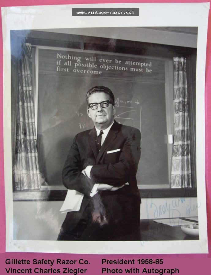 Gillette Autograh Ziegler 1960s