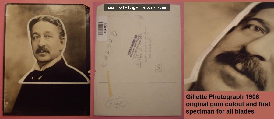 Gillette Photograph Speciman 1906