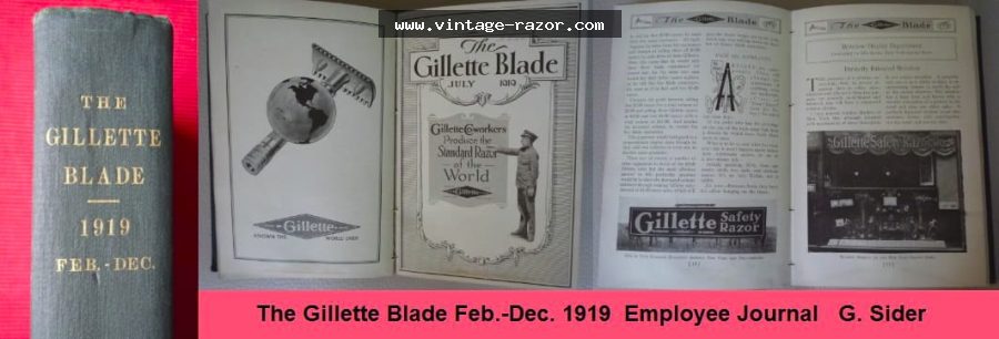 Gillette The Blade 1918