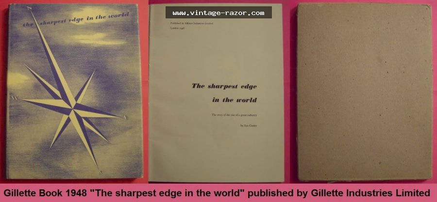 Gillette Booklet The sharpest edge in the world 1948