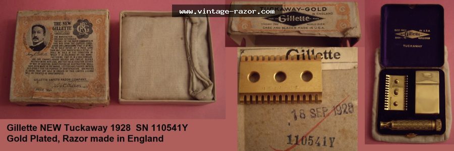 Gillette Tuckaway 1928