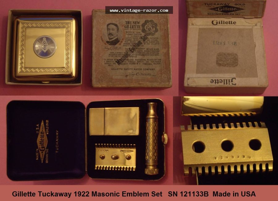 Gillette Tuckaway 1922