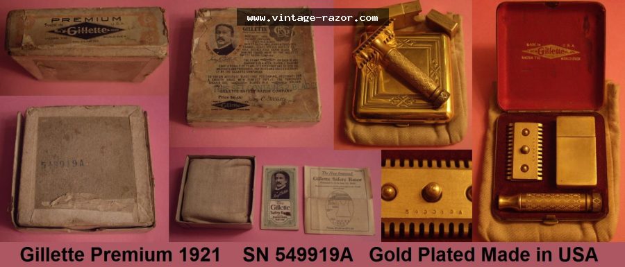 Gillette Premium 1921