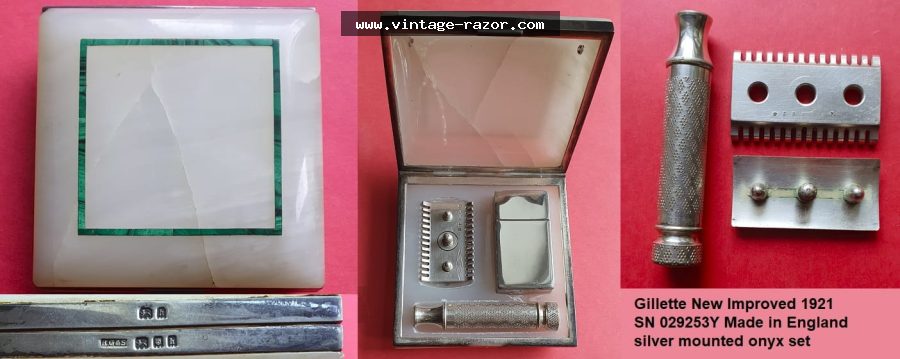 Gillette New Improved Tuckaway 1921