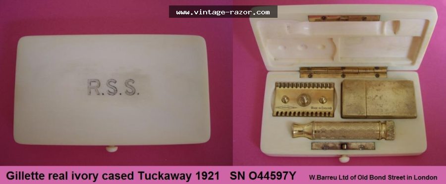 Gillette New Improved Ivory Set 1921 (2)