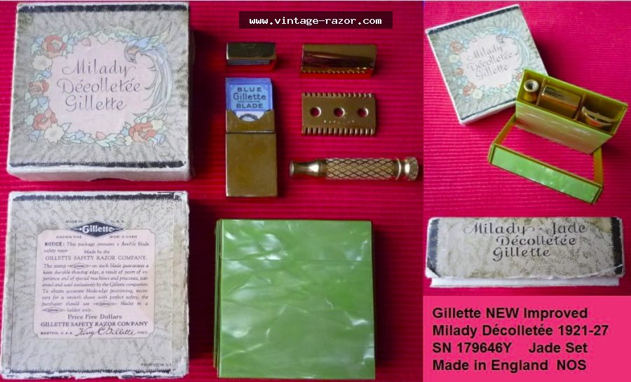 Gillette Milady Décolletée 1921