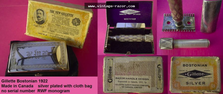 Gillette Bostonion 1922