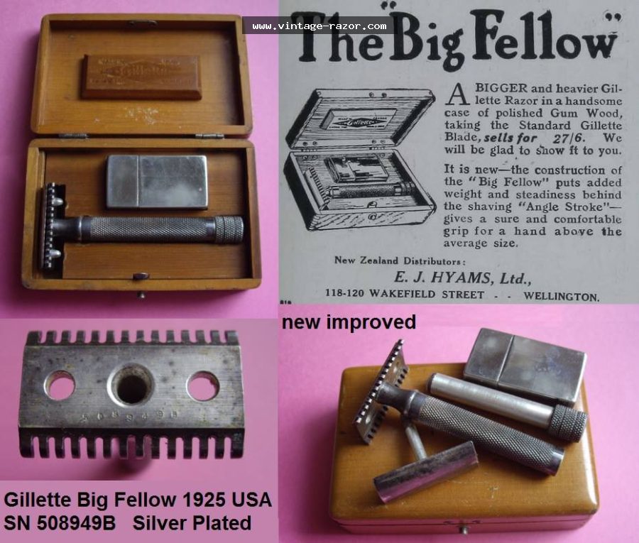 Gillette Big Fellow 1925