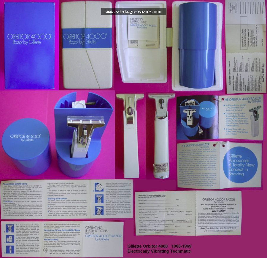 Gillette Orbitor 4000 1968