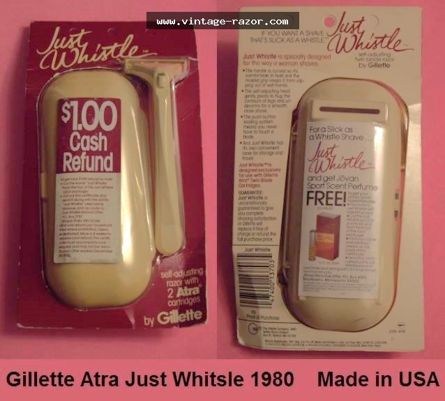 Gillette Atra Sterling Silver Bathroom Set 1975
