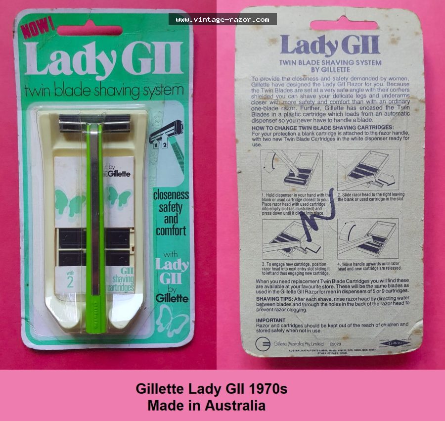 Gillete Lady GII 1970s