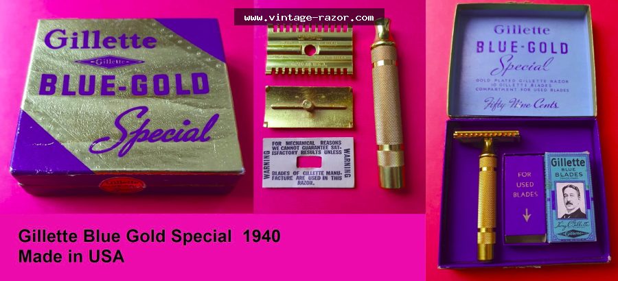 Gillette NEW Service Set 1940s