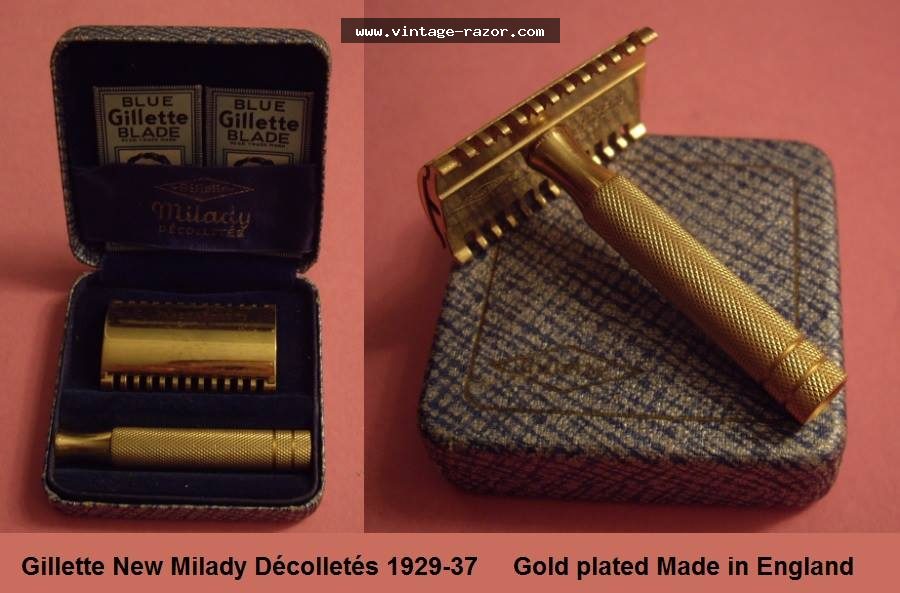 Gillette Milady Decolletee 1929