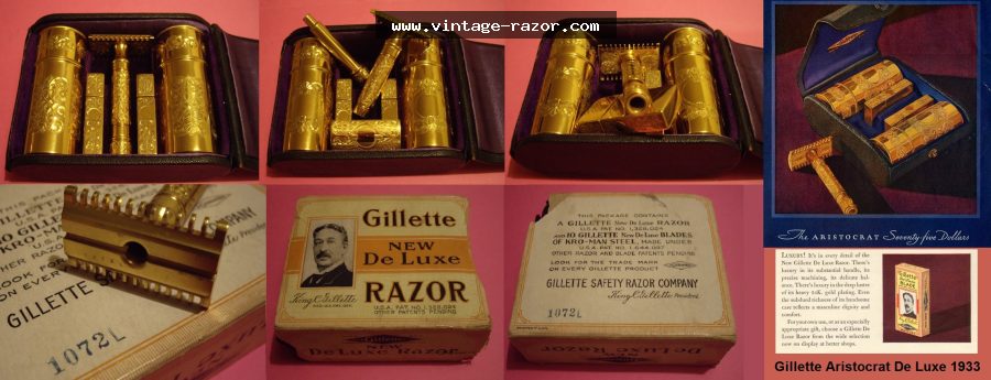 Gillette New Aristocrat DeLuxe 1933