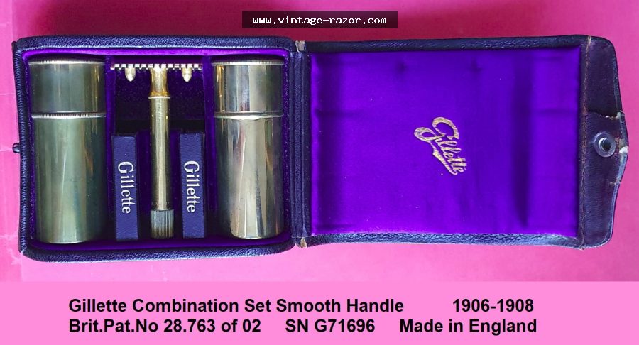 Gillette Smooth Single Ring Combination Set 1906