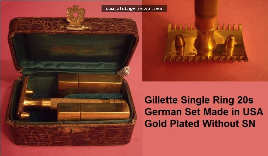 Gillette Single Ring 1920s