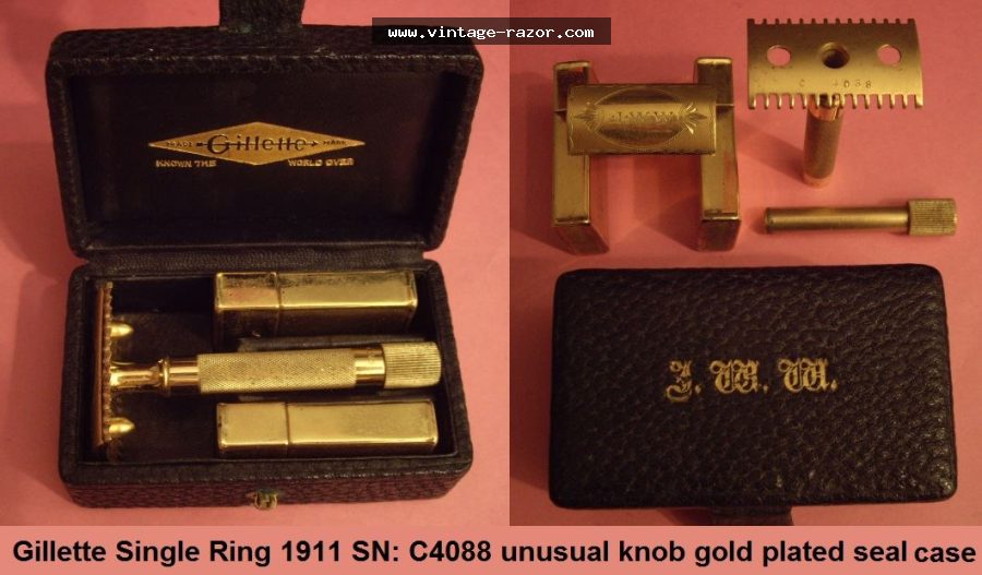 Gillette Single Ring Knob Variation 1911