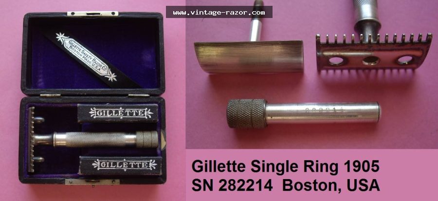Gillette Single Ring 1905