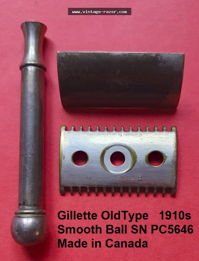 Gillette Smooth Ball 1910s