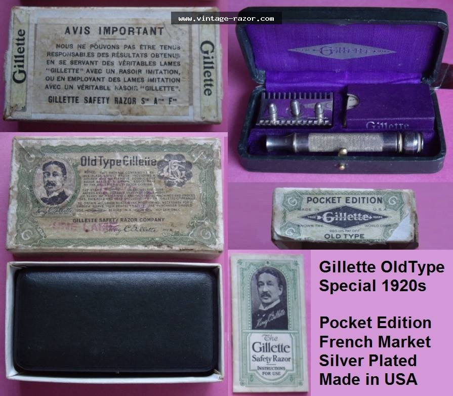 Gillette Pocket Edition 1920s