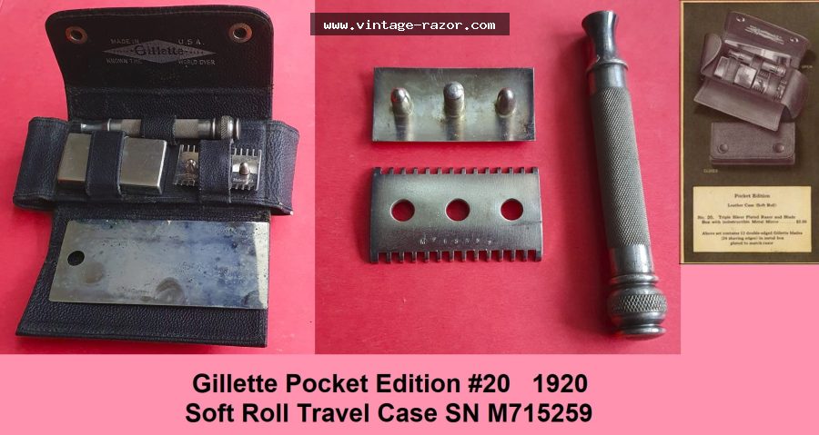 Gillette Pocket Edition #20 1920