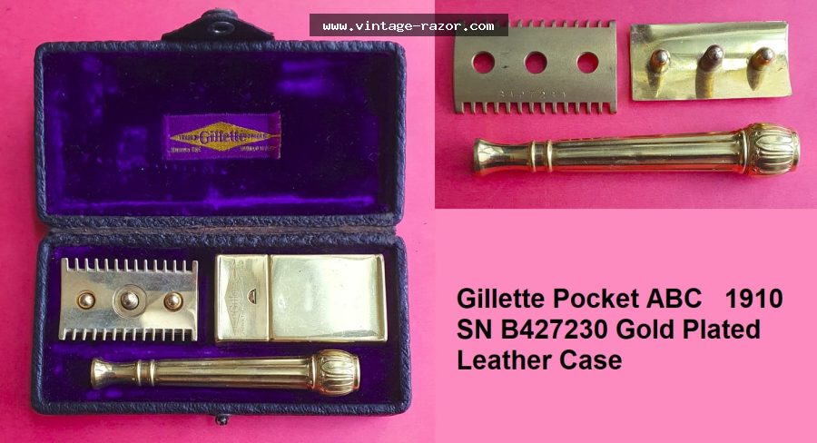 Gillette Pocket ABC Edition 1910