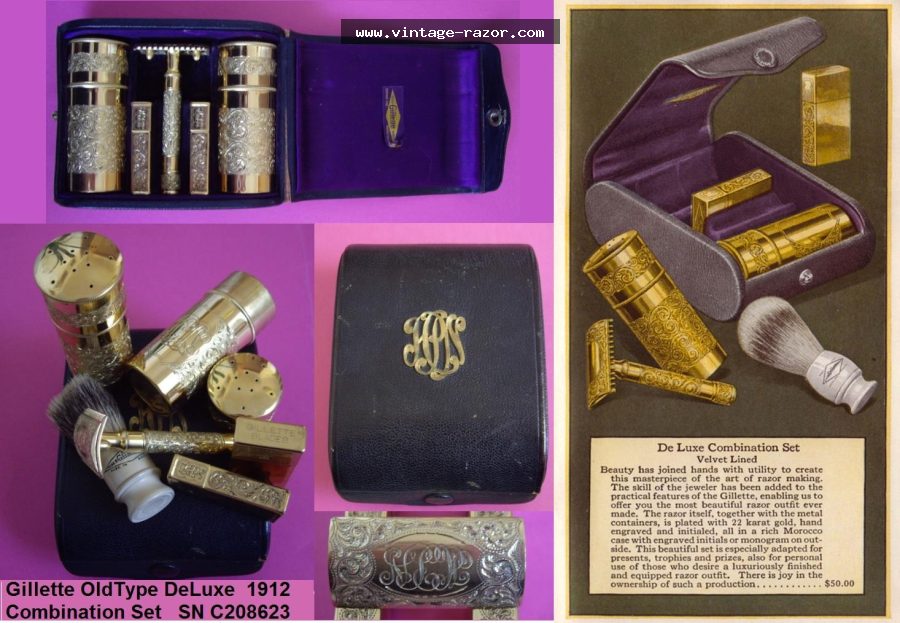 Gillette OldType DeLuxe 1912
