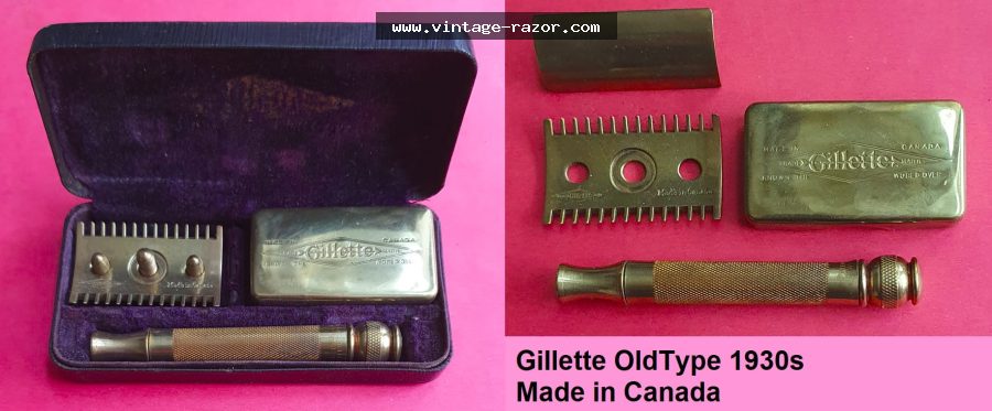 Gillette OldType 1930s