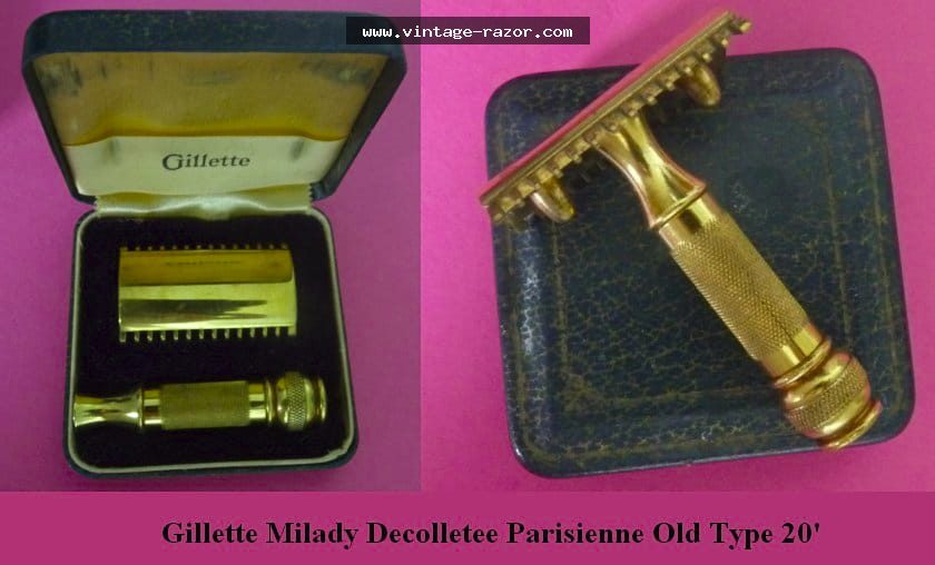 Gillette Milady Decolleté Parisienne 1920s