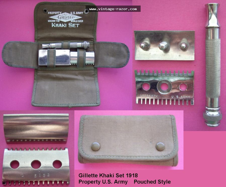 Gillette Khaki WWI 1918