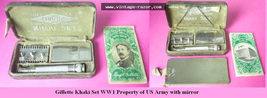 Gillette Khaki WWI 1918 (2)