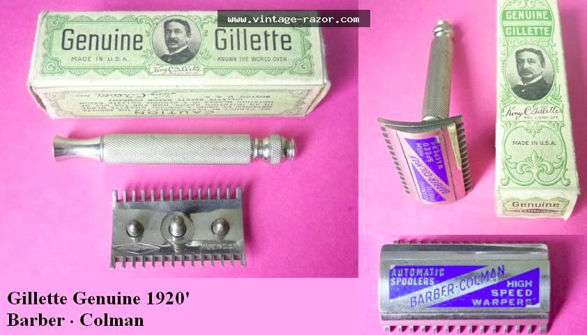 Gillette Genuine 1920s