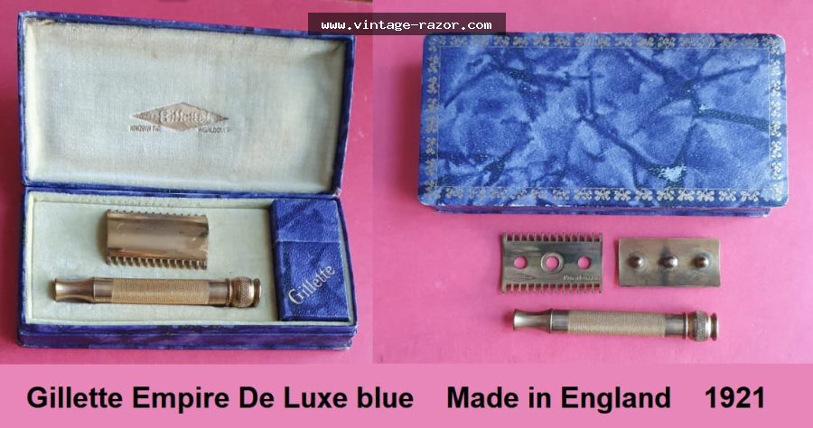 Gillette Empire De Luxe 1921