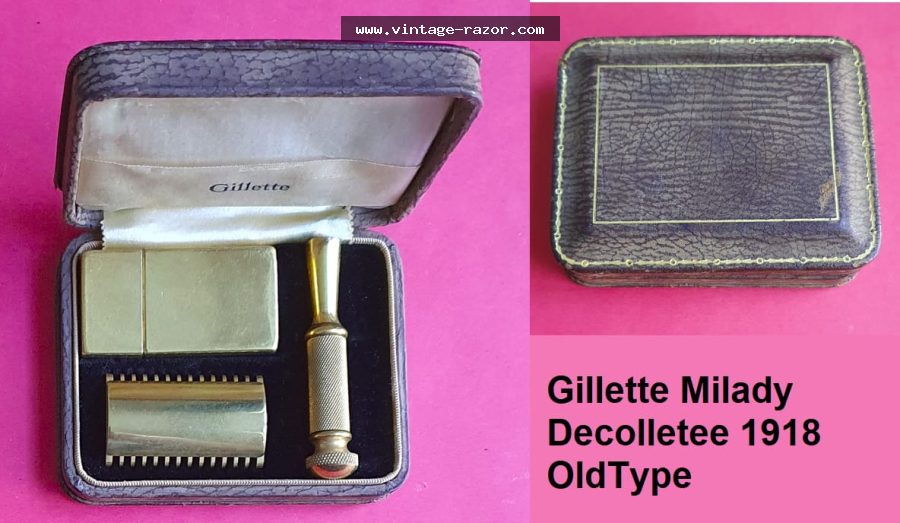 Gillette Milady Decolletee 1918