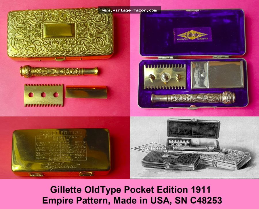Gillette #504 Pocket Set 1911