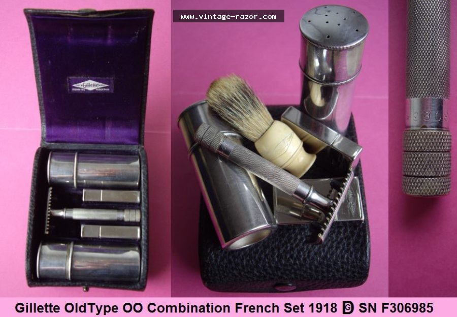 Gillette #00 Combination Set 1918