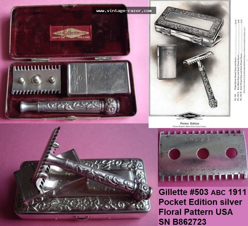 Gillette #503 Pocket Set 1911