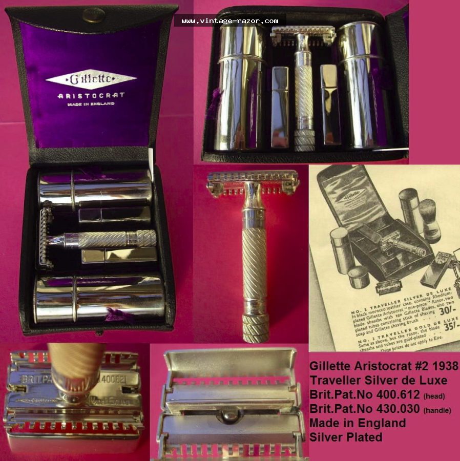Gillette #2 Aristocrat Traveller 1938