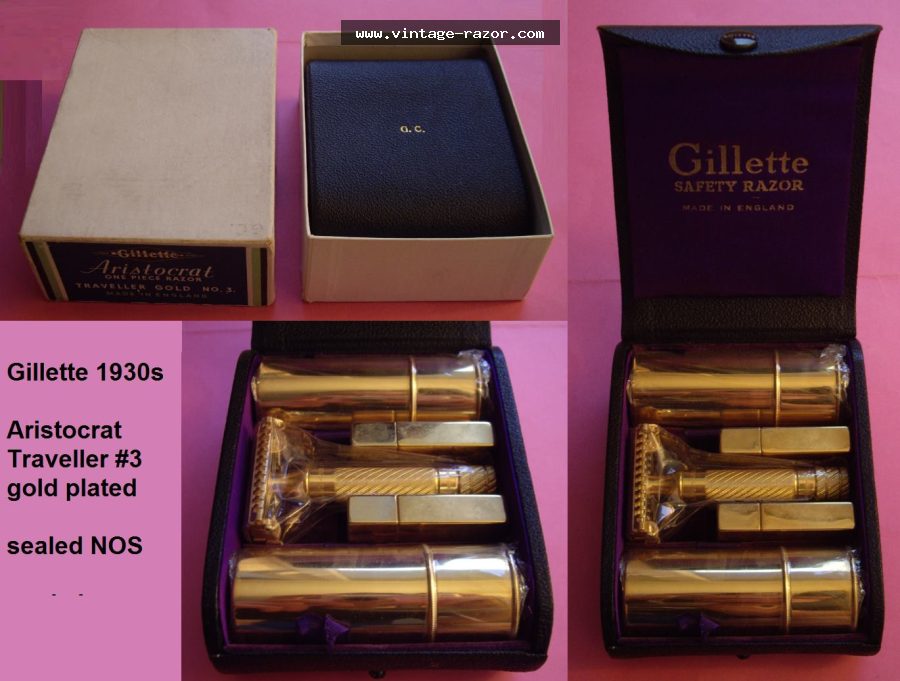 Gillette #3 Aristocrat Traveller 1930s