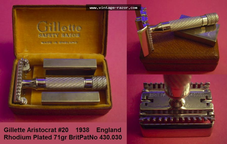Gillette #20 Aristocrat 1938